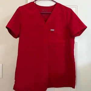 Winning Red Figs Scrub Set